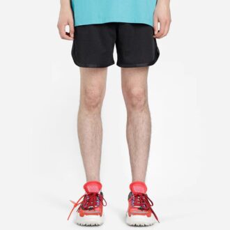 Wavy Line Mesh Shorts Svart/Flerfarget