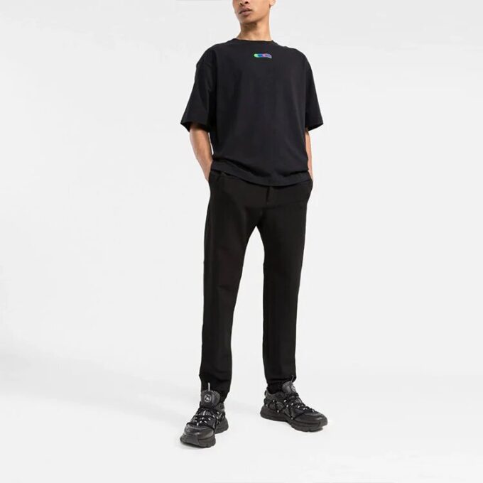 Weed Arrows Oversized T-skjorte «Black Green»