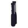 Wing Off Sock Stripe Alphabet Sokker Ett par Svart