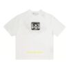 Wizard Eye Over Skate Shorts-sleeve T-skjorte «White»