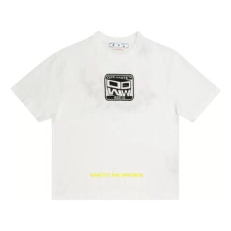 Wizard Eye Over Skate Shorts-sleeve T-skjorte «White»
