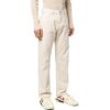 Zip-up-bukser med rette ben «Beige»